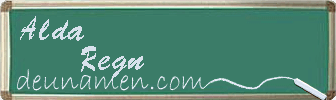 Alda Regn Visitenkarte